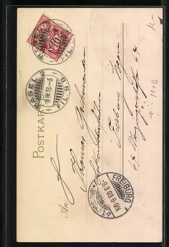 Künstler-AK Meissner & Buch (M&B) Nr. 1061: Edelweiss