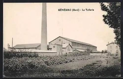 AK Générac /Gard, La Tuilerie