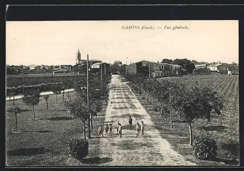 AK Garons /Gard, Vue générale