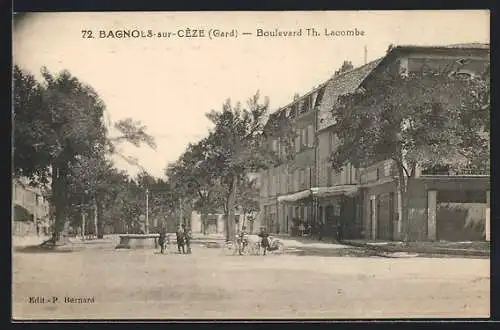 AK Bagnols-sur-Cèze /Gard, Boulevard Th. Lacombe