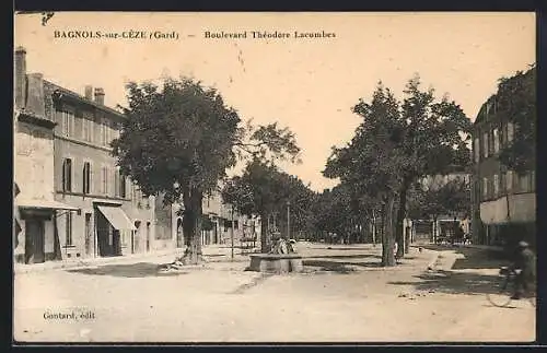 AK Bagnols-sur-Cèze /Gard, Boulevard Théodore Lacombes