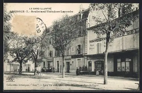 AK Bagnols /Gard, Boulevard Théodore Lacombe