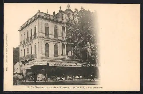 AK Nimes, Café-Restaurant des Fleures