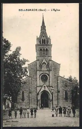 AK Bellegarde /Gard, L`Eglise