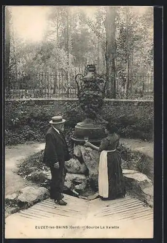 AK Euzet-les-Bains, Source La Valette