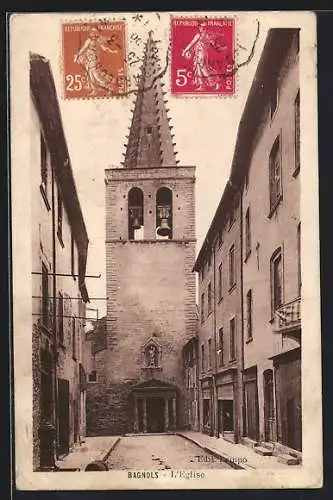 AK Bagnols, L`Eglise