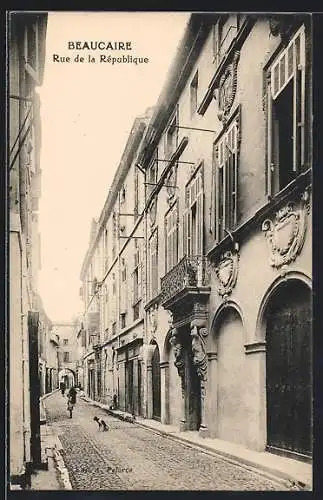 AK Beaucaire, Rue de la Republique