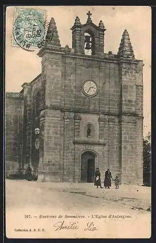 AK Sommieres, L`Eglise d`Aujarges