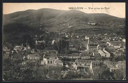 AK Mauléon, Vue prise du Fort