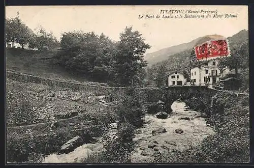 AK Itsatsou, Le Pont de Laxia et le Restaurant du Mont Roland