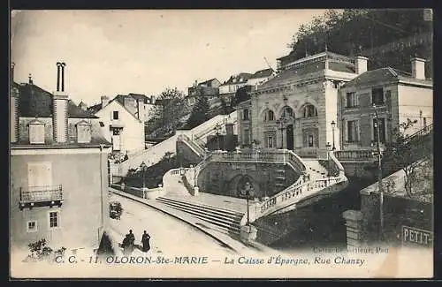 AK Oloron-Ste-Marie, La Caisse d`Épargne, Rue Chanzy