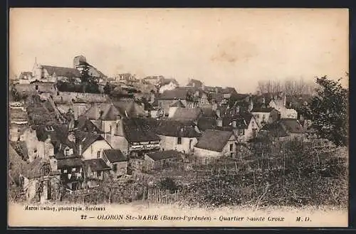 AK Oloron Ste-Marie, Basses-Pyrénées, Quartier Sainte Croix