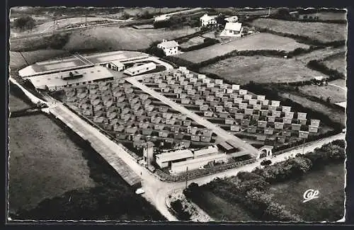 AK Guethary, Vue aérienne Camp de Vacances du T.C.F