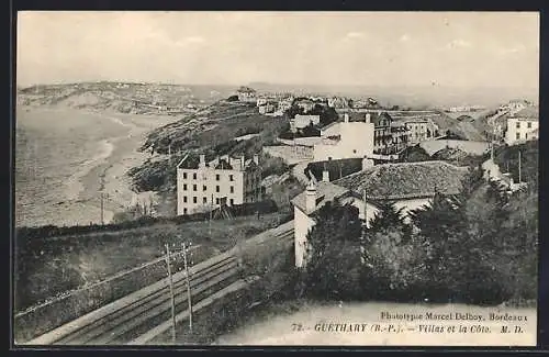 AK Guéthary, Villas et la Côte