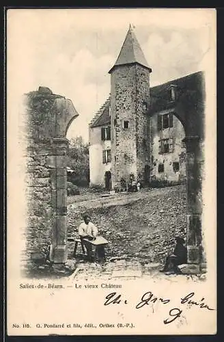 AK Salies-de-Béarn, Le vieux Château