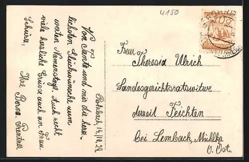 AK Rohrbach /O. Ö., Ortsansicht mit Kirche