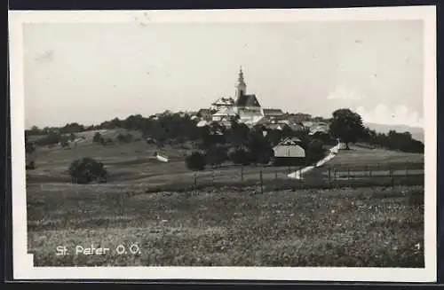 AK St. Peter am Wimberg, Gesamtansicht vom Feld aus