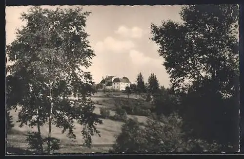 AK St. Johann am Wimberg, Hansberg im Mühlkreis, Ortsansicht aus der Ferne