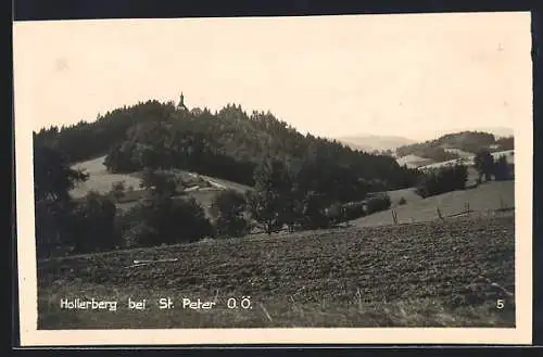 AK Auerberg /Mühlviertel, Hollerberg aus der Ferne