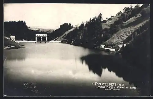 AK Neufelden /O.Ö., Stausee am Partensteiner Kraftwerk