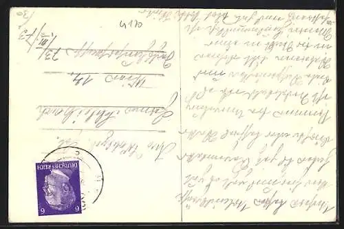 AK Haslach /Oberdonau, Ortsansicht mit der Kirche