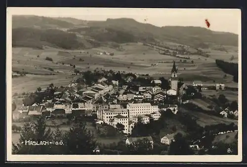 AK Haslach, Totalansicht aus der Vogelschau