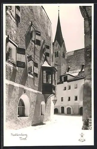 AK Rattenberg /Tirol, Hausansicht und Kirche