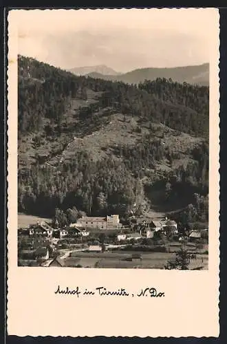 AK Türnitz, Blick auf das Erholungsheim Auhof gegen Gippel