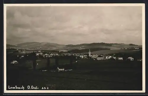 AK Lembach /O. Oest., Ortsansicht, Panorama