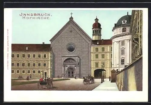 AK Innsbruck, Partie an der Hofkirche