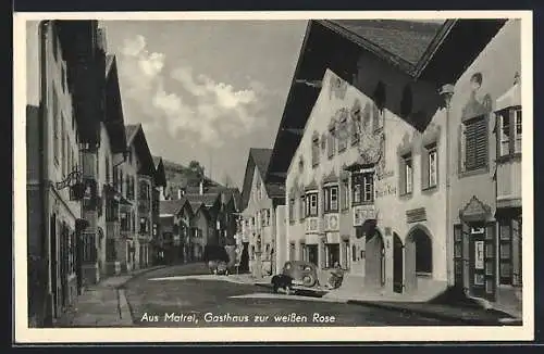 AK Matrei, Gasthaus zur weissen Rose