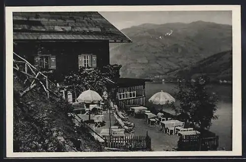 AK Zell am See, Alpen-Gasthaus Bergheim