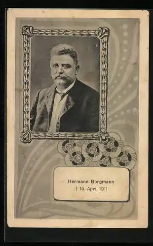 AK Hermann Borgmann im Portrait