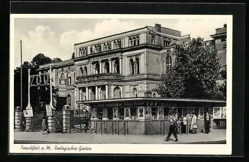 AK Frankfurt a. M., Zoologischer Garten