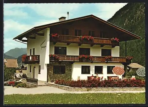 AK Mayrhofen /Zillertal, Gasthaus Hornegger, Brandberger Strasse 125a