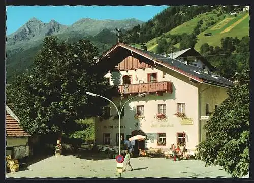 AK Neustift im Stubai, Gasthof-Pension-Café Jenewein