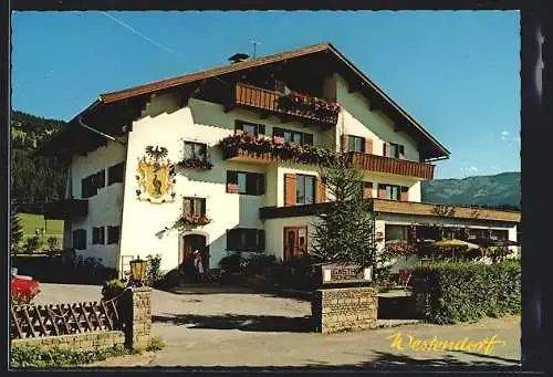 AK Westendorf /Tirol, Gasthof und Pension Schermer