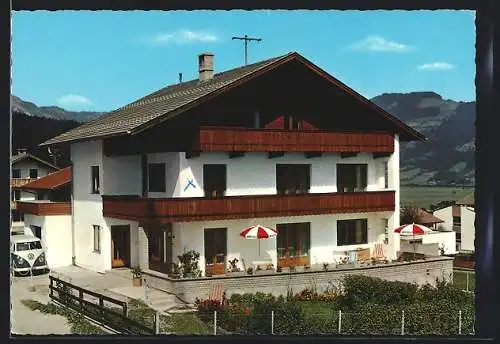 AK Fügen im Zillertal, Die Pension Haus Ingeborg von A. & Ch. Ortmayer