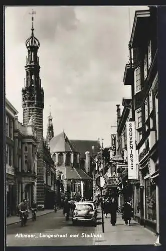 AK Alkmaar, Langestraat met Stadhuis