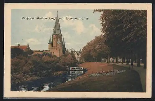 AK Zutphen, Martinetsingel met Drogenaptoren