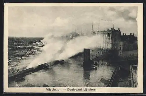 AK Vlissingen, Boulevard bij storm