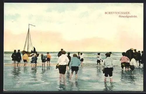 AK Scheveningen, Strandgezicht