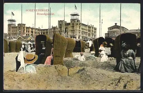 AK Scheveningen, Strandgezicht