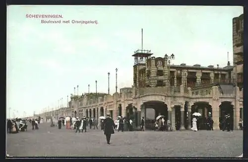 AK Scheveningen, Boulevard met Oranjegalerij