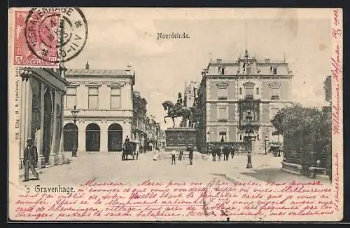 AK `s Gravenhage, Noordeinde