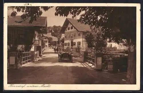 AK Henndorf /Wallersee, Unterer Markt