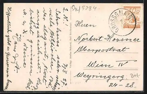 AK Grossgmain, Gasthof zum Kaiser Karl