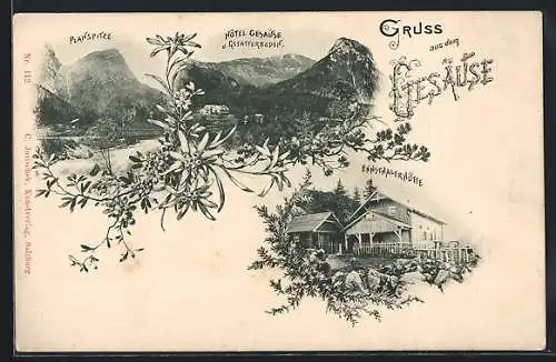 AK Gesäuse, Hotel Gesäuse, Ennsthalerhütte, Planspitze