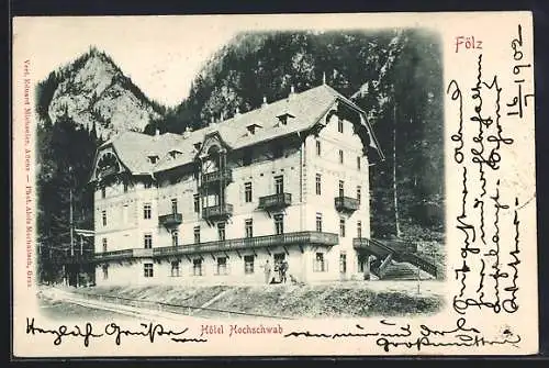 AK Aflenz, Fölz, Hotel Hochschwab