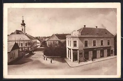 AK Viehdorf, Partie am Schulplatz